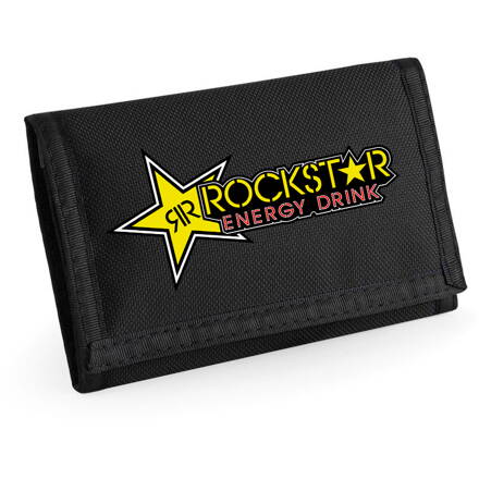 Peňaženka ROCKSTAR, čierna