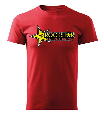 Tričko ROCKSTAR, červené