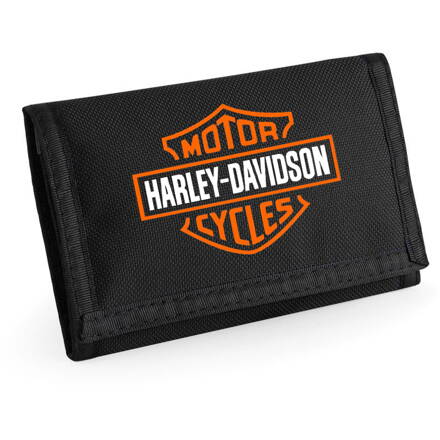 Peňaženka HARLEY-DAVIDSON, čierna