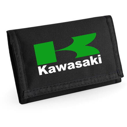 Peňaženka KAWASAKI, čierna 2