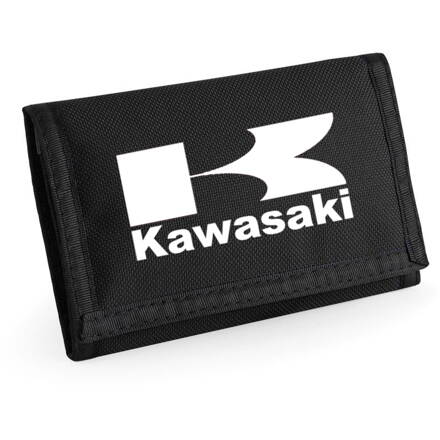 Peňaženka KAWASAKI, čierna