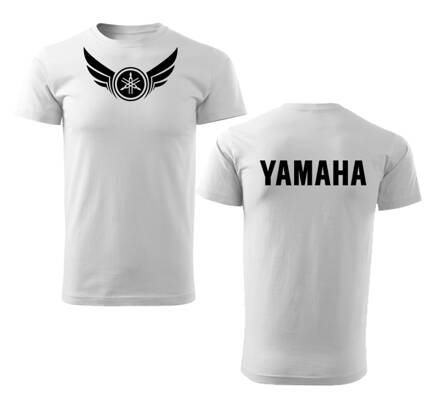 Tričko YAMAHA, biele 3