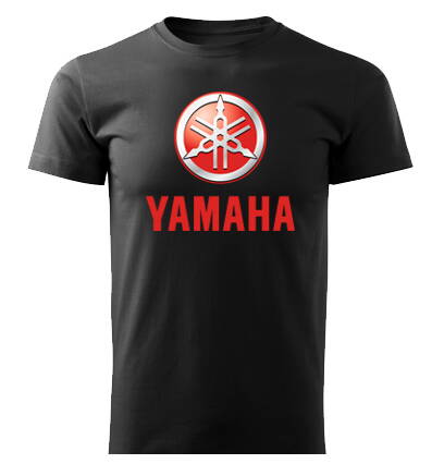 Tričko YAMAHA č., čierne