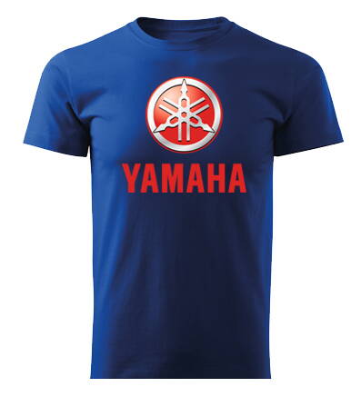 Tričko YAMAHA č., modré